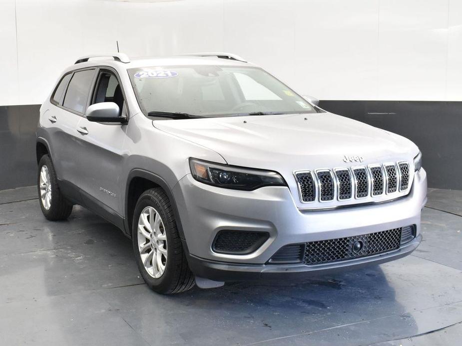 used 2021 Jeep Cherokee car, priced at $19,811