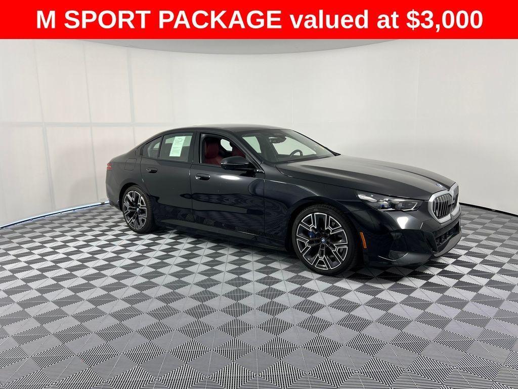 used 2024 BMW i5 car, priced at $43,500