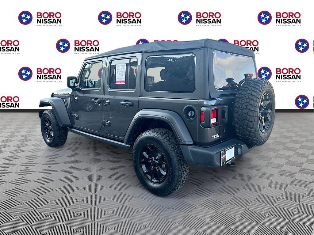 used 2023 Jeep Wrangler car, priced at $31,230