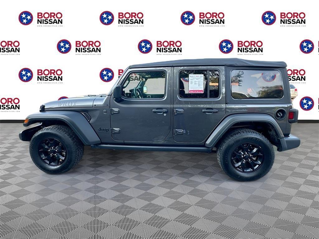 used 2023 Jeep Wrangler car, priced at $31,230