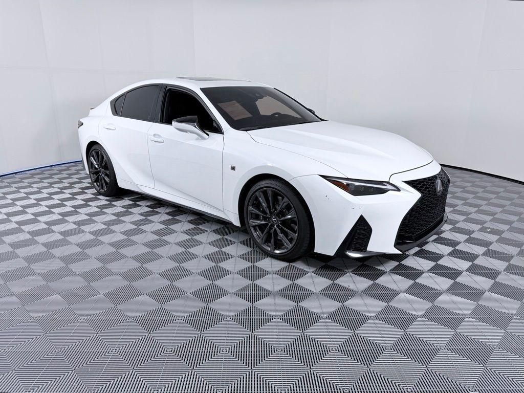 used 2023 Lexus IS 500 car, priced at $56,487