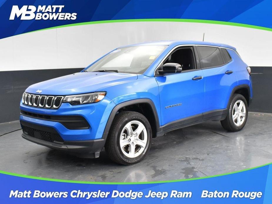 used 2023 Jeep Compass car, priced at $24,263