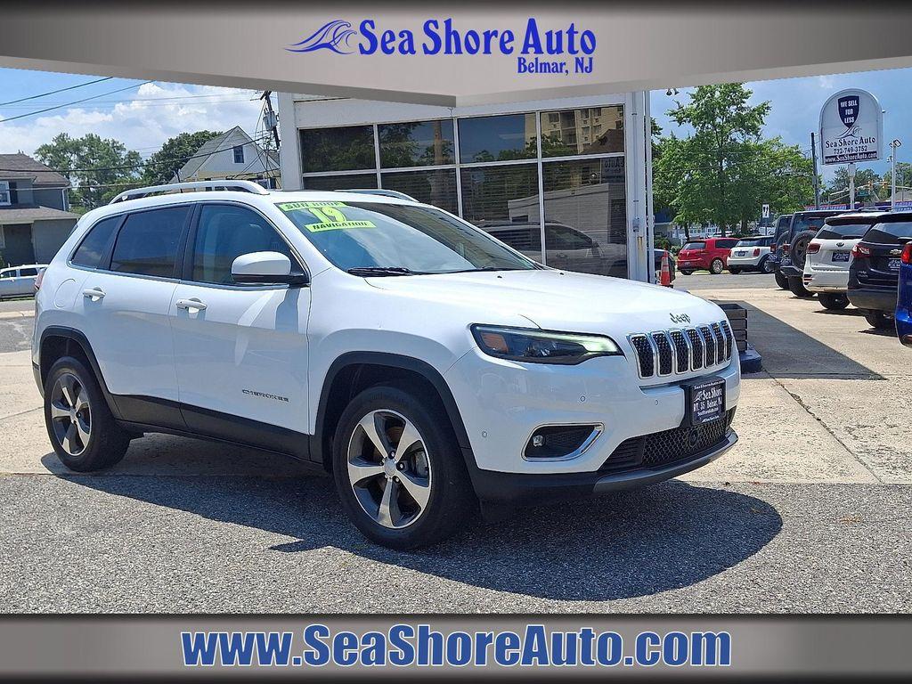 used 2019 Jeep Cherokee car, priced at $19,595