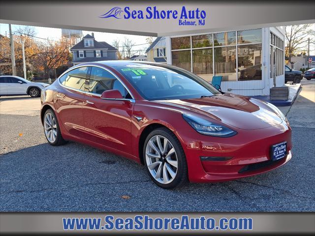 used 2018 Tesla Model 3 car, priced at $19,995