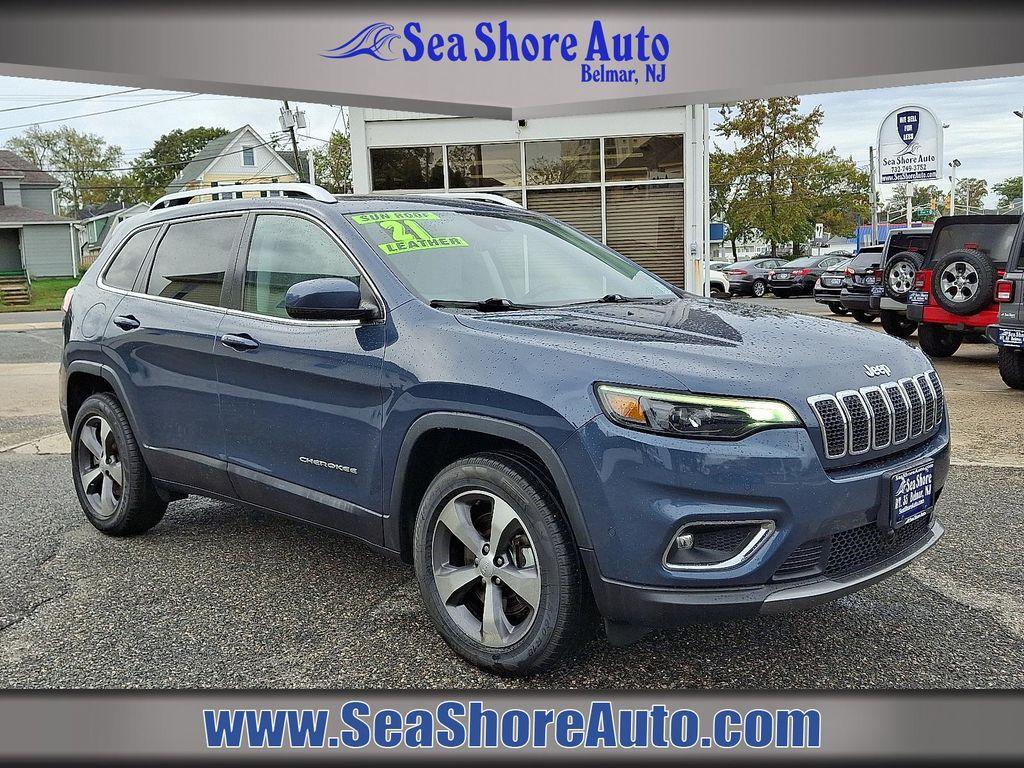 used 2021 Jeep Cherokee car, priced at $12,995
