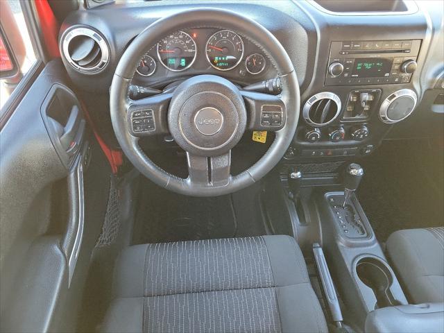 used 2011 Jeep Wrangler Unlimited car, priced at $15,995