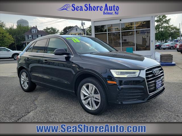 used 2018 Audi Q3 car, priced at $15,995