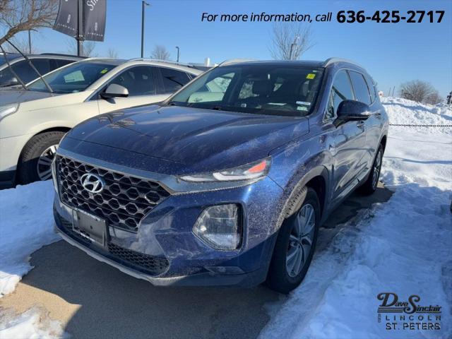 used 2020 Hyundai Santa Fe car, priced at $19,995