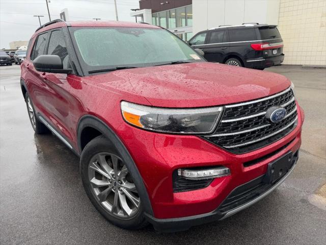 used 2021 Ford Explorer car, priced at $28,105