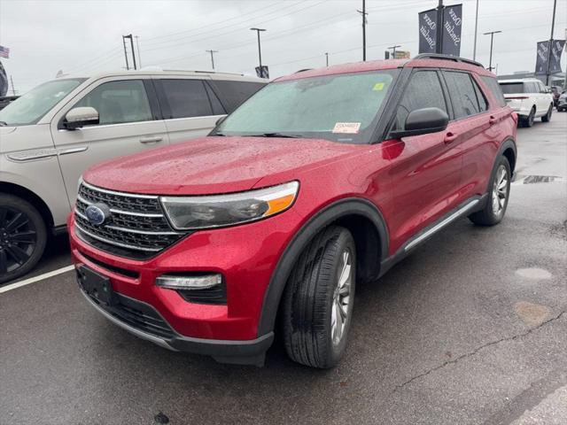 used 2021 Ford Explorer car, priced at $28,105