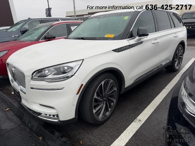 used 2022 Lincoln Aviator car, priced at $49,710