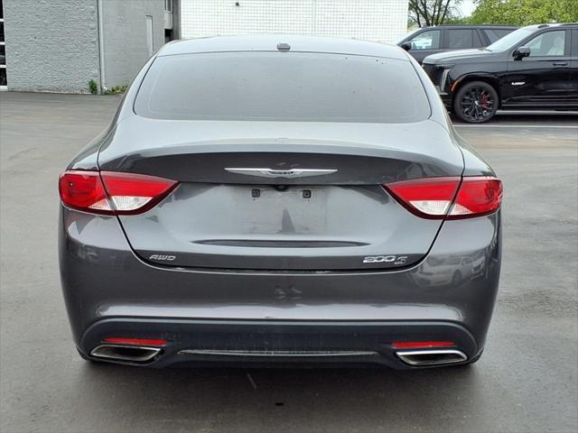 used 2015 Chrysler 200 car, priced at $9,995