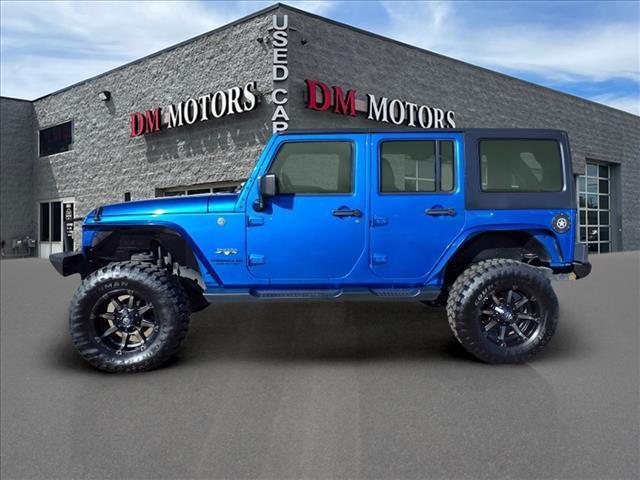 used 2016 Jeep Wrangler Unlimited car, priced at $21,995