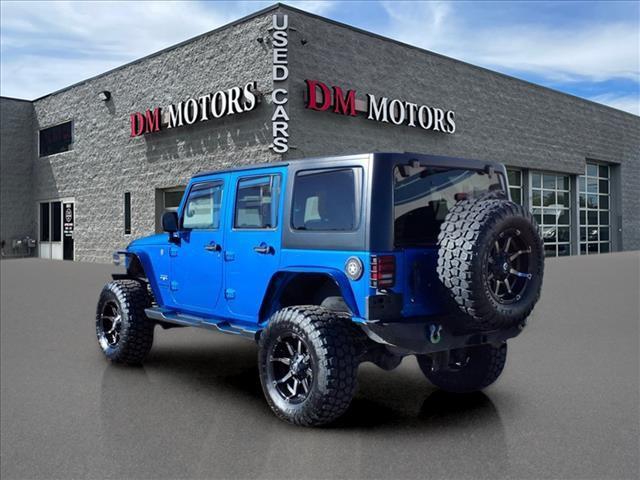 used 2016 Jeep Wrangler Unlimited car, priced at $21,995