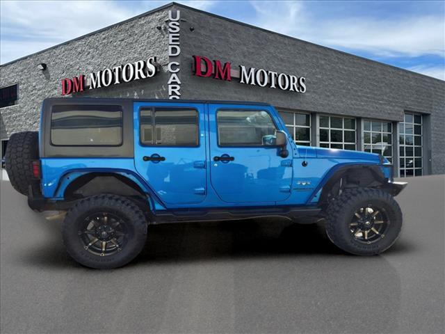 used 2016 Jeep Wrangler Unlimited car, priced at $21,995