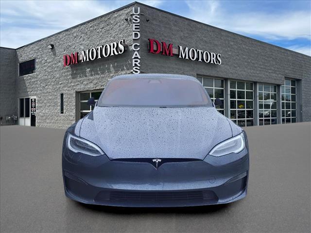 used 2021 Tesla Model S car, priced at $54,995