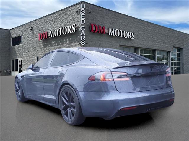 used 2021 Tesla Model S car, priced at $54,995