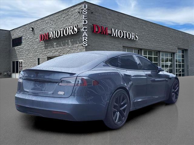 used 2021 Tesla Model S car, priced at $54,995