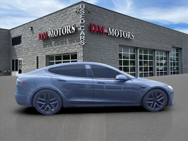 used 2021 Tesla Model S car, priced at $54,995