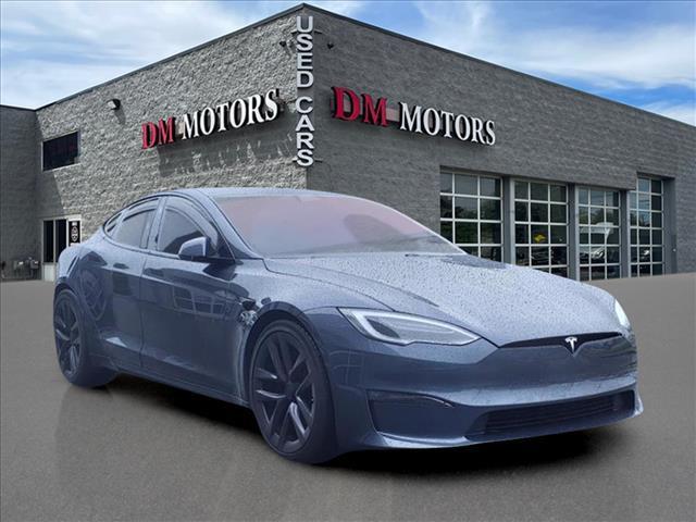 used 2021 Tesla Model S car, priced at $54,995