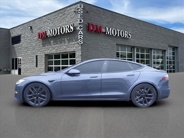 used 2021 Tesla Model S car, priced at $54,995