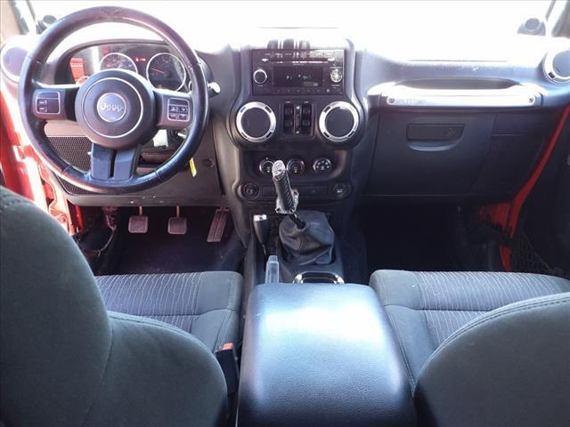 used 2011 Jeep Wrangler Unlimited car, priced at $10,995