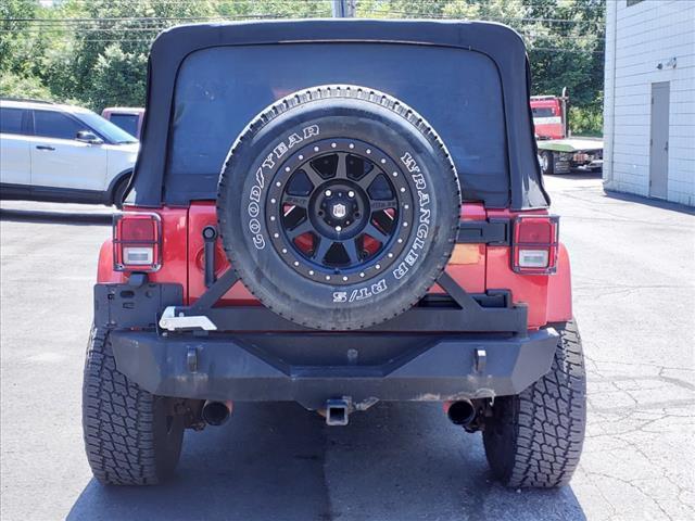 used 2011 Jeep Wrangler Unlimited car, priced at $10,995