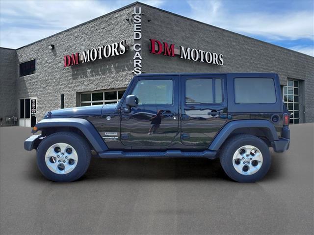 used 2017 Jeep Wrangler Unlimited car, priced at $19,995