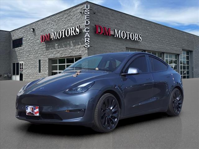 used 2022 Tesla Model Y car, priced at $39,995