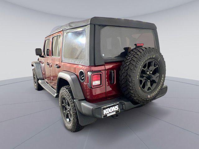 used 2021 Jeep Wrangler car, priced at $31,000