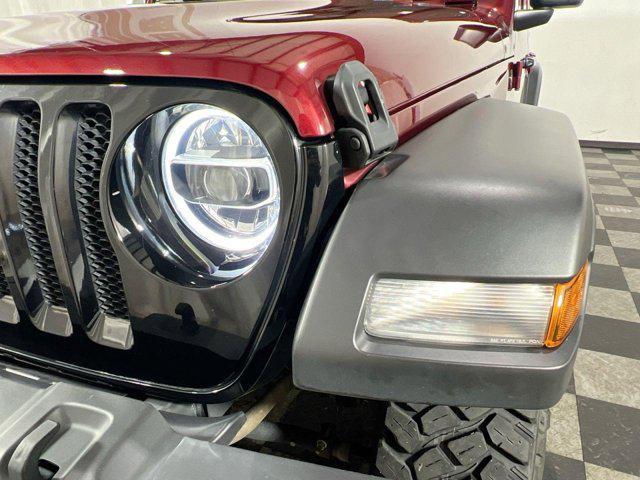 used 2021 Jeep Wrangler car, priced at $31,000