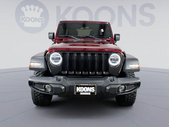 used 2021 Jeep Wrangler car, priced at $31,000