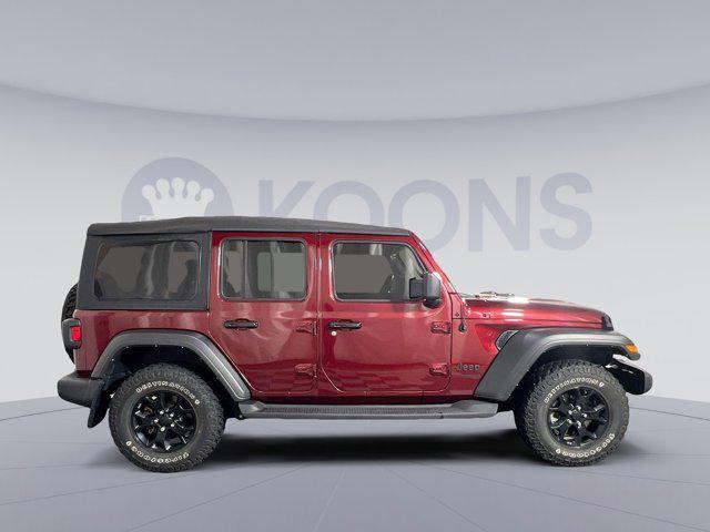 used 2021 Jeep Wrangler car, priced at $31,000