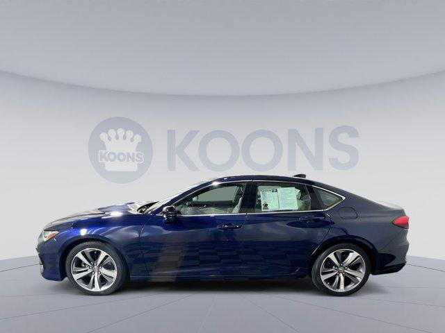 used 2021 Acura TLX car, priced at $27,000