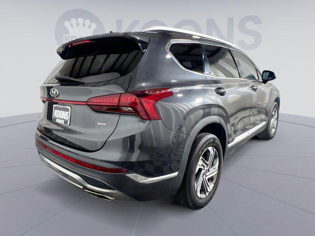 used 2021 Hyundai Santa Fe car, priced at $20,500