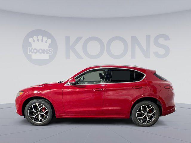 used 2021 Alfa Romeo Stelvio car, priced at $23,750