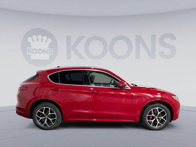 used 2021 Alfa Romeo Stelvio car, priced at $23,750