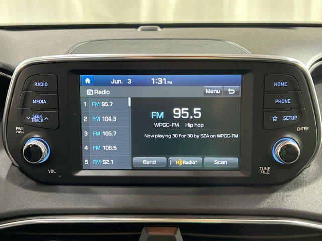 used 2020 Hyundai Santa Fe car, priced at $17,000