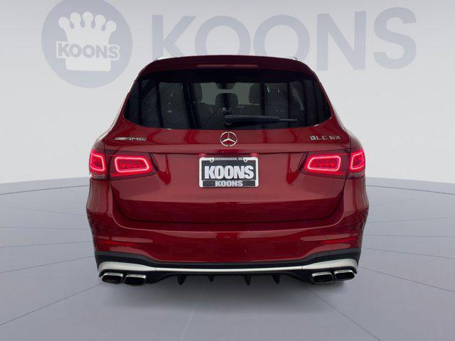used 2020 Mercedes-Benz AMG GLC 63 car, priced at $48,000