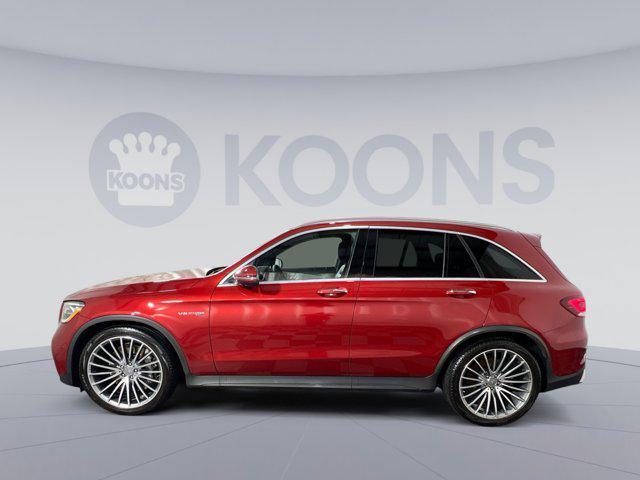 used 2020 Mercedes-Benz AMG GLC 63 car, priced at $48,000