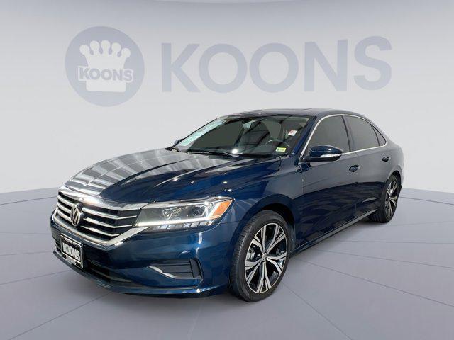used 2022 Volkswagen Passat car, priced at $18,500