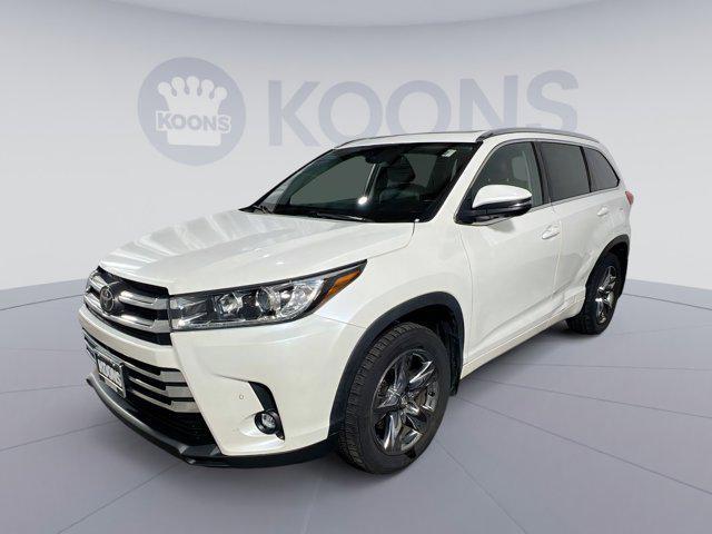 used 2019 Toyota Highlander car, priced at $26,500