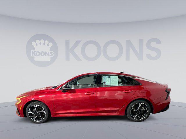 used 2025 Kia K5 car, priced at $27,500