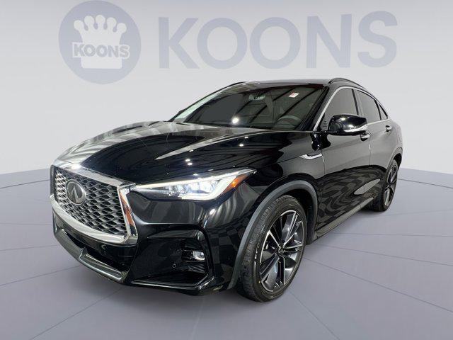 used 2022 INFINITI QX55 car, priced at $26,500