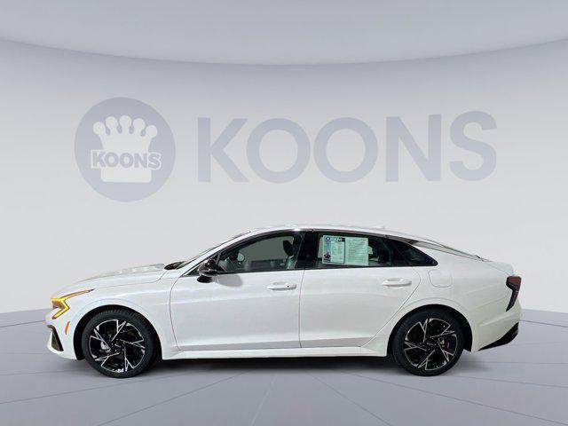 used 2025 Kia K5 car, priced at $27,500