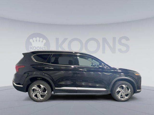 used 2021 Hyundai Santa Fe car, priced at $21,500