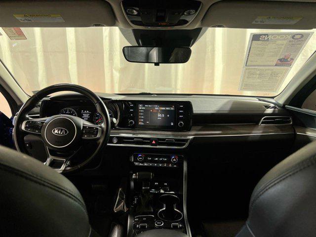 used 2021 Kia K5 car, priced at $22,500