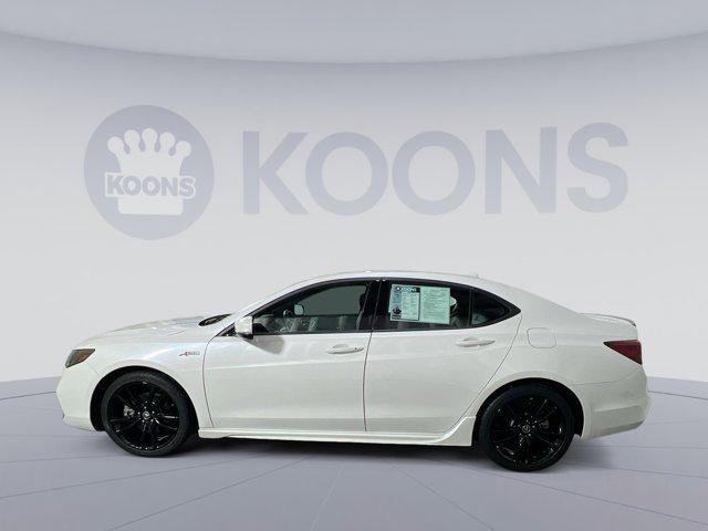 used 2020 Acura TLX car, priced at $27,000