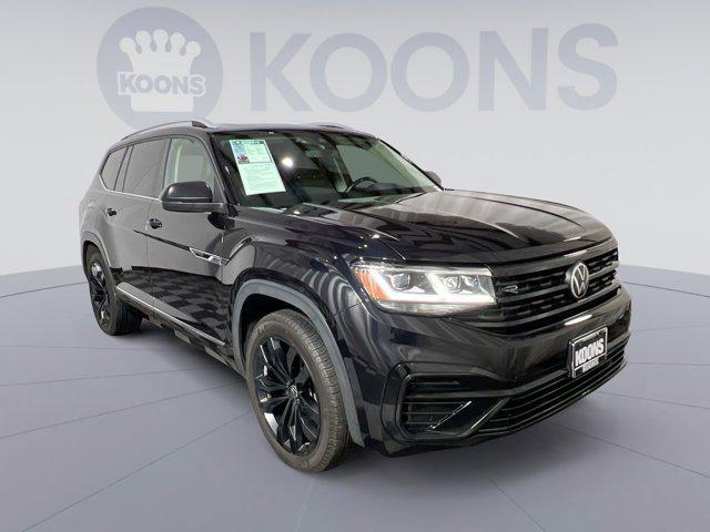 used 2021 Volkswagen Atlas car, priced at $27,500