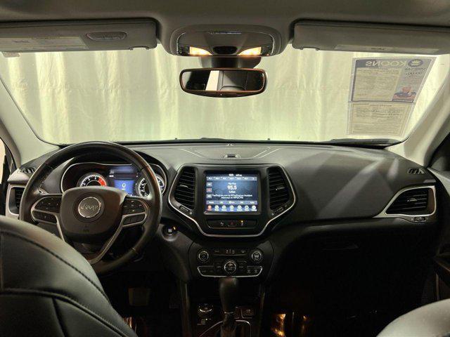 used 2021 Jeep Cherokee car, priced at $21,500